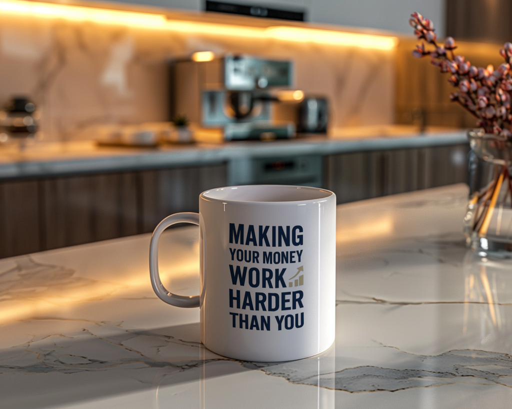 Financial Advisor Making Your Money Work Harder Than You Coffee Mug | Unique Gift | Ceramic Mug