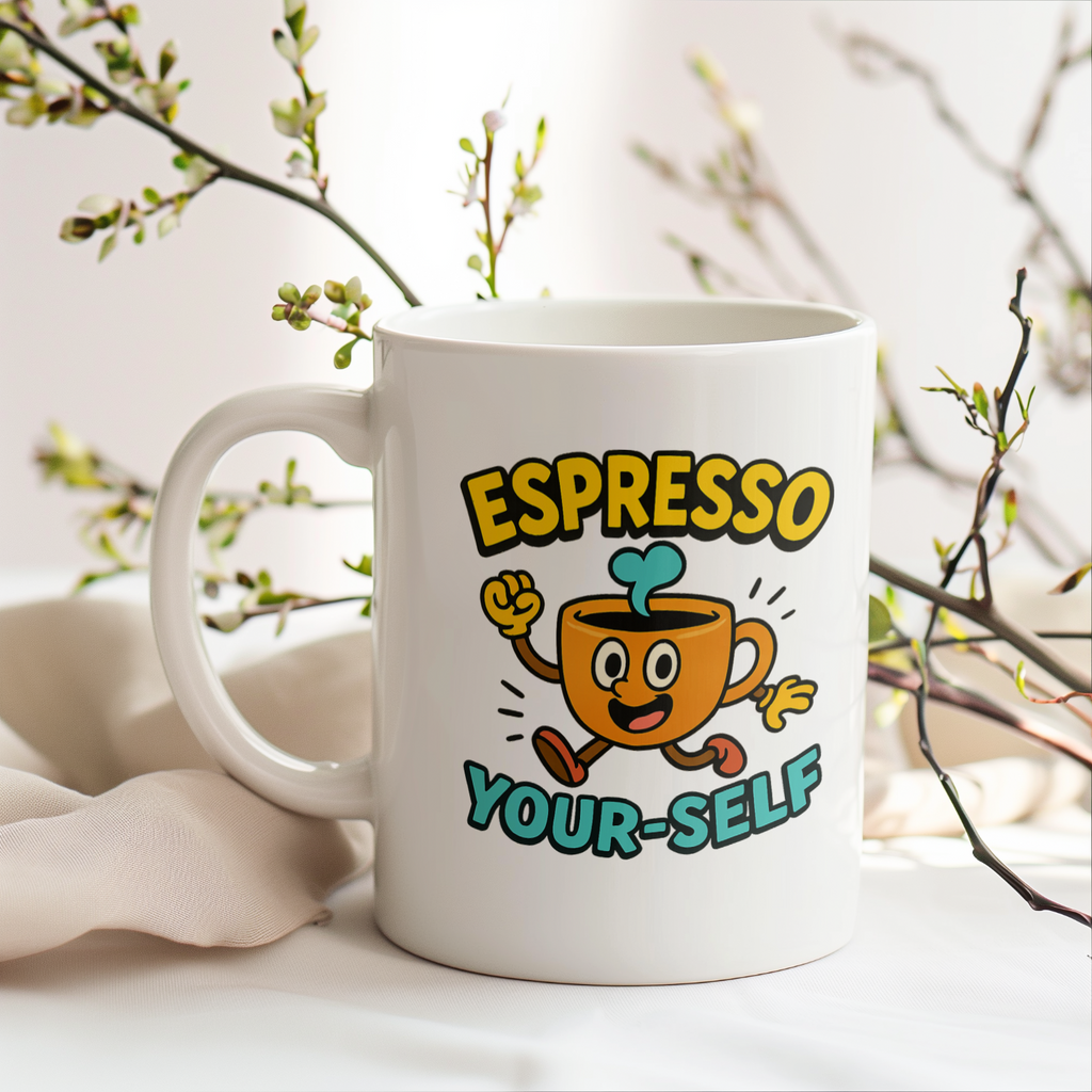 Espresso Yourself Because You Matter Coffee Mug | Coffee Lover Gift | Ceramic Mug