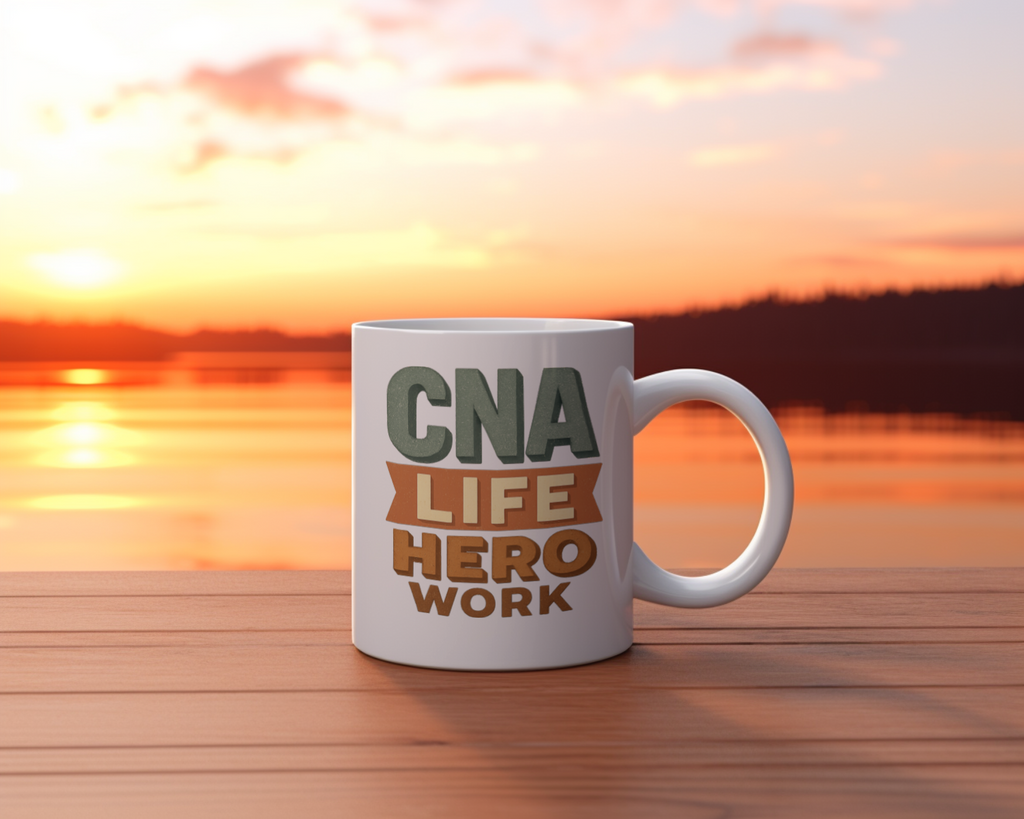 CNA Unsung Hero Of Healthcare Coffee Mug | CNA Appreciation | Ceramic Mug