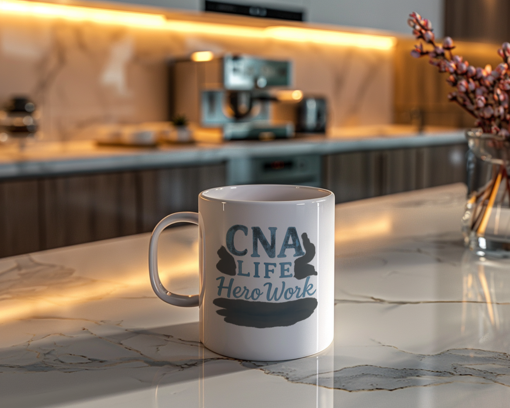 CNA Life No Days Off Coffee Mug | CNA Gift | Ceramic Mug