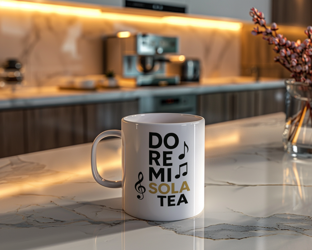 Music Teacher Do Re Mi Fa So La Tea Coffee Mug | Teacher Gift | Ceramic Mug