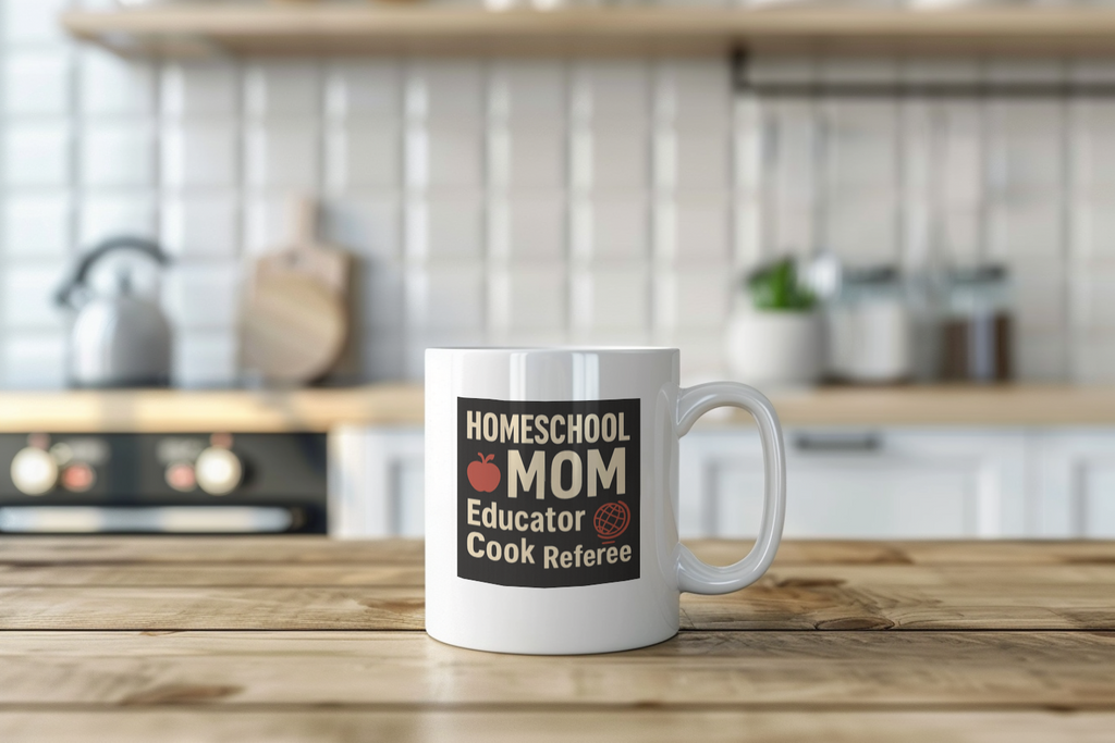 Homeschool Mom Educator Cook Referee Ceramic Mug