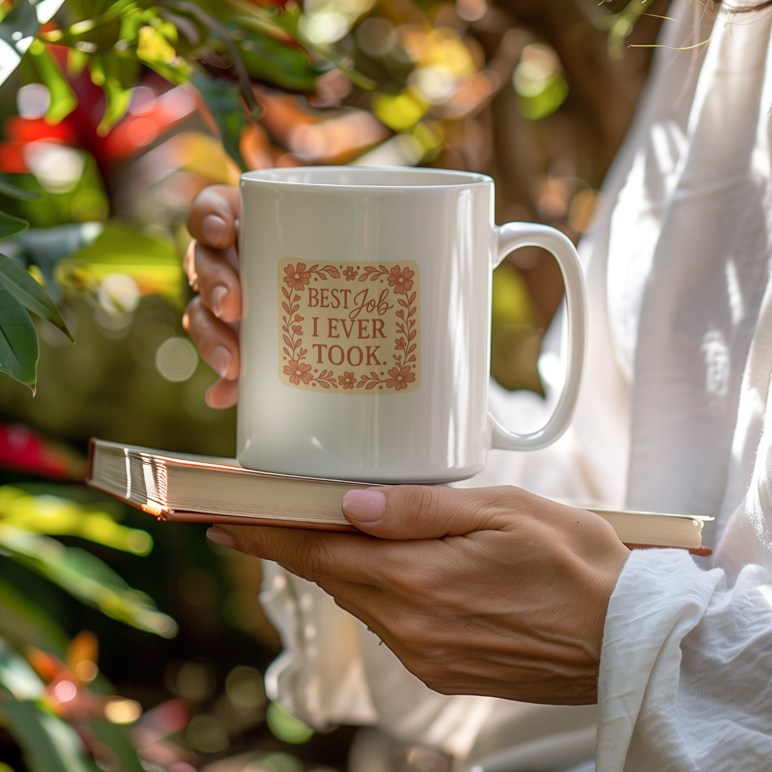 Grandma Of Grands The Best Job I Ever Took Coffee Mug | Gift for Grandma | Ceramic Mug