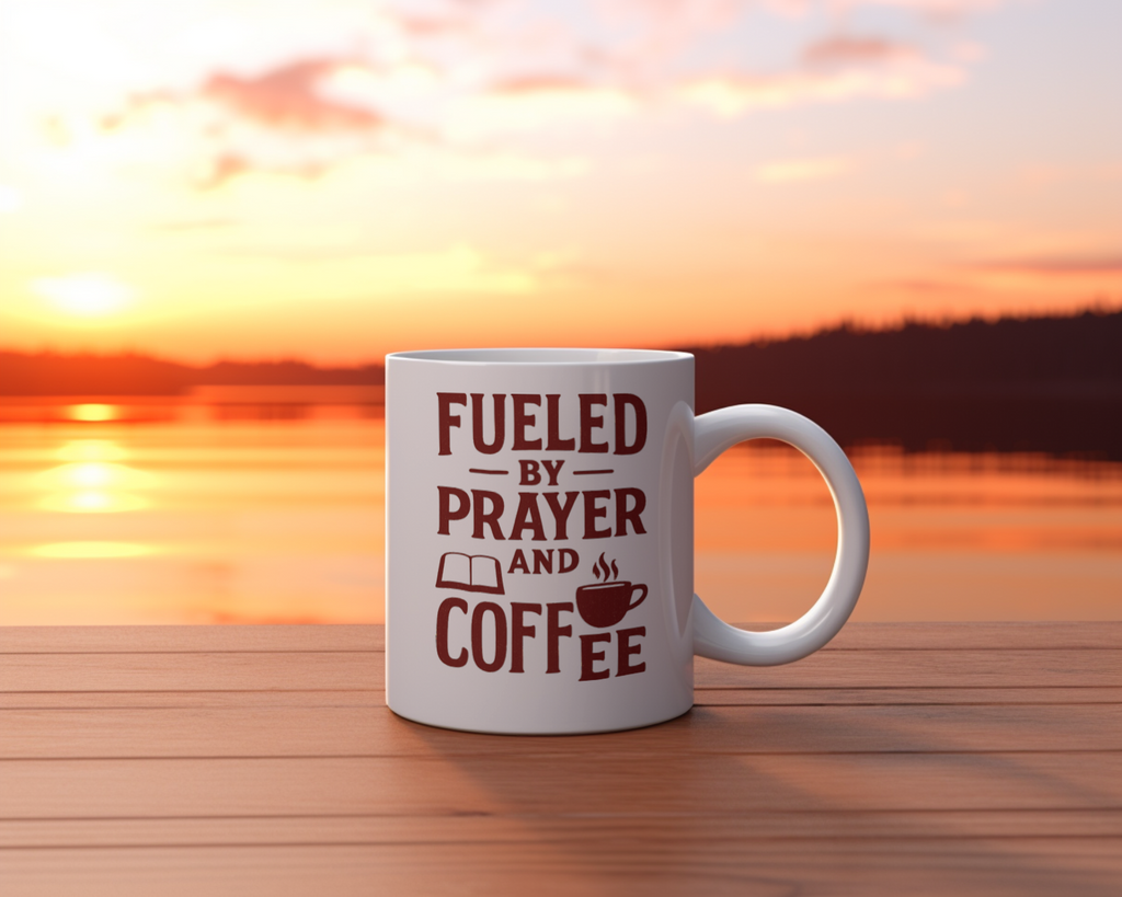 Pastor Preaching The Word Fueled By Prayer And Coffee Coffee Mug | Coffee Lover Gift | Ceramic Mug