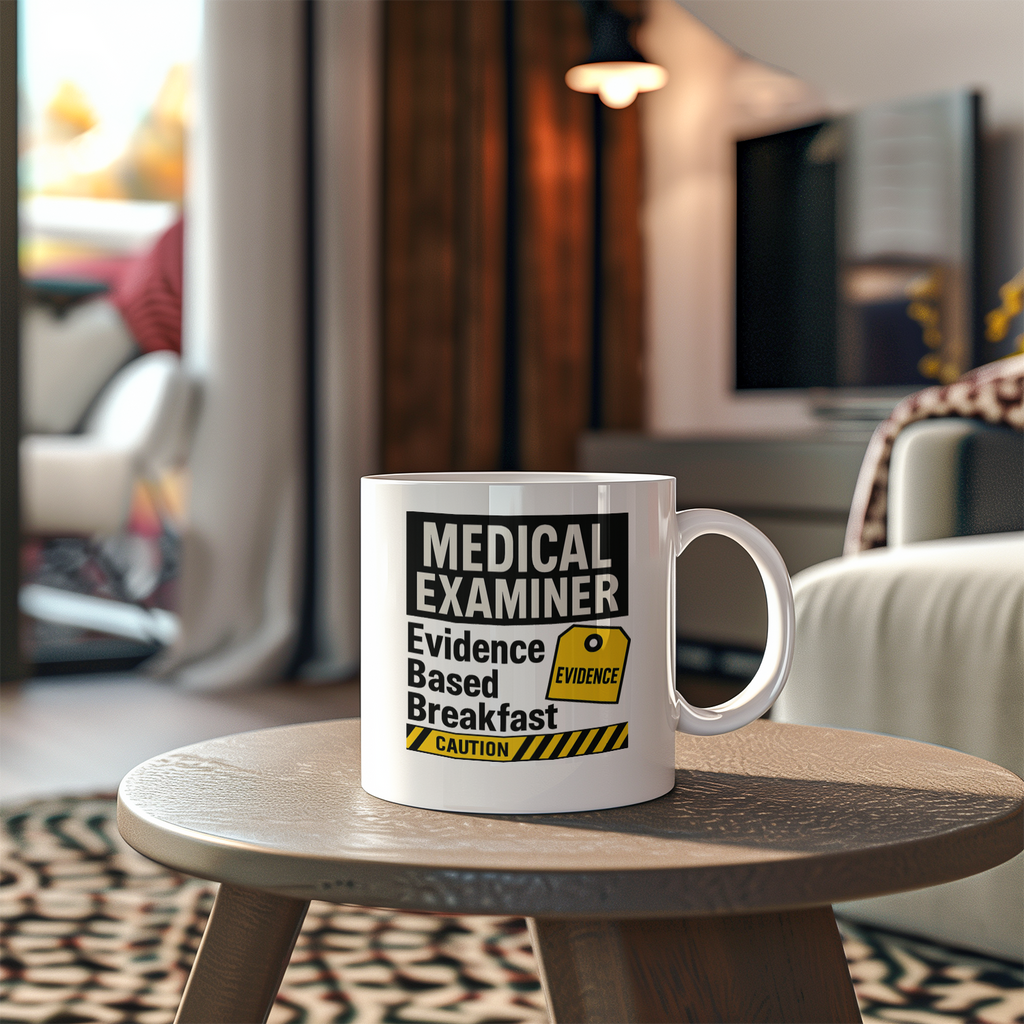 Medical Examiner Evidence Based Breakfast Ceramic Mug