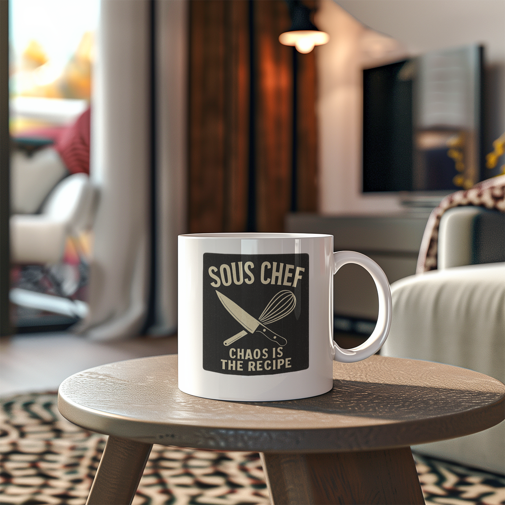 Sous Chef In Training Chaos Daily Ceramic Mug