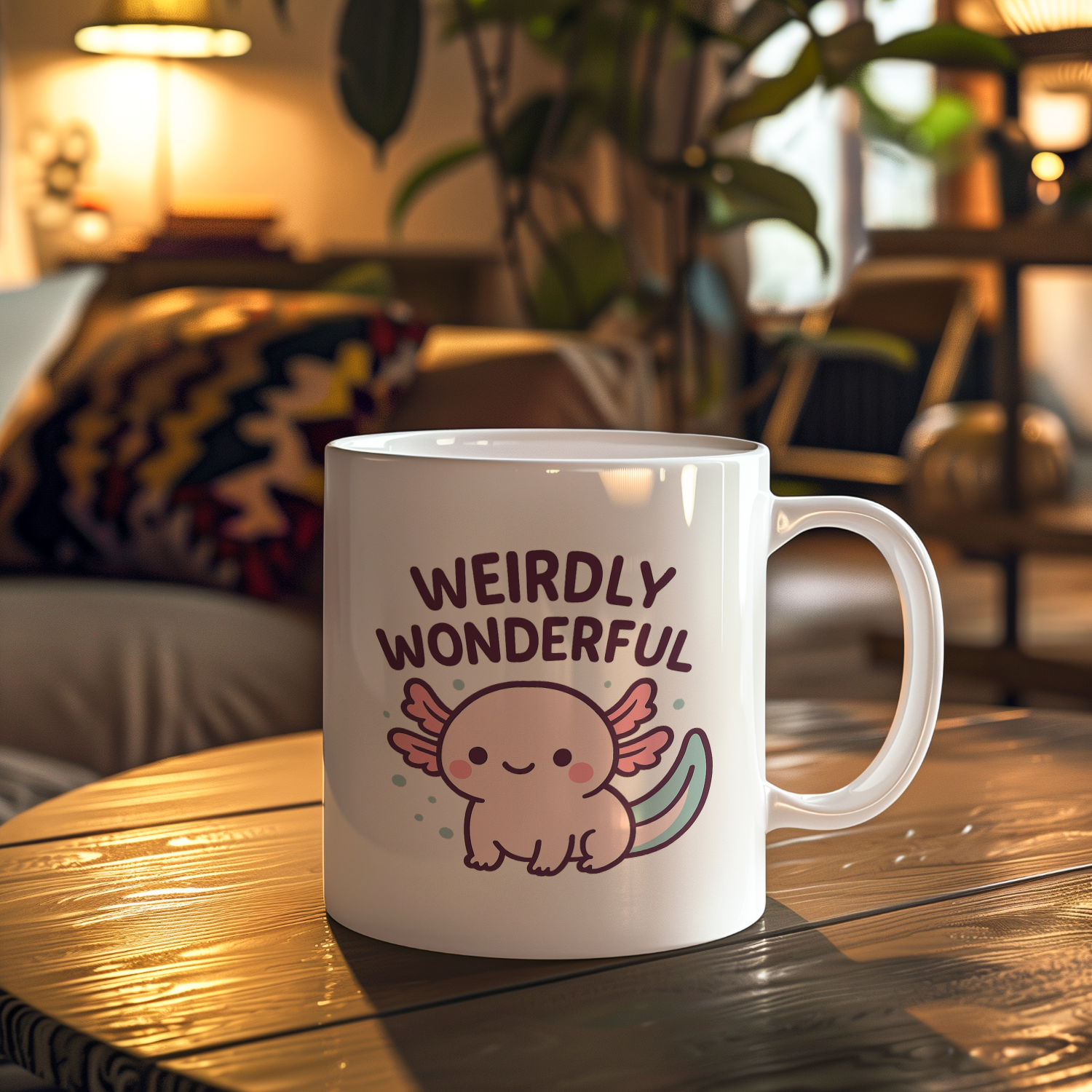 Axolotl Parent Weirdly Wonderful Coffee Mug | Unique Gift | Ceramic Mug