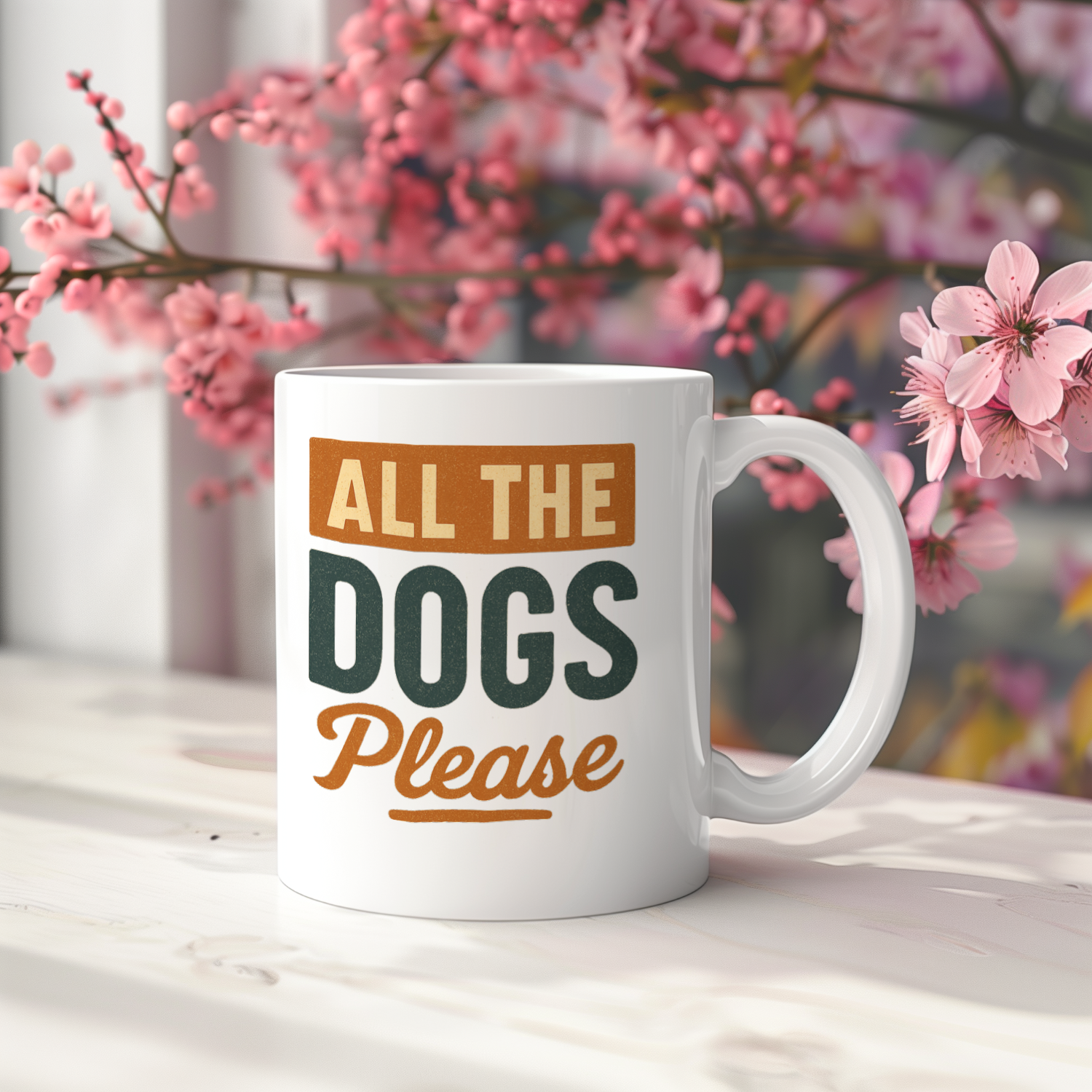 One Dog Was Never Enough Coffee Mug | Multiple Dog Mom Gift | Ceramic Mug