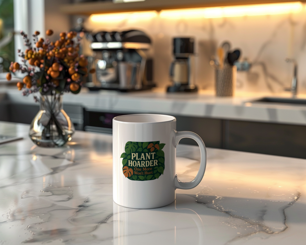 Indoor Plant Hoarder One More Won't Hurt Ceramic Mug