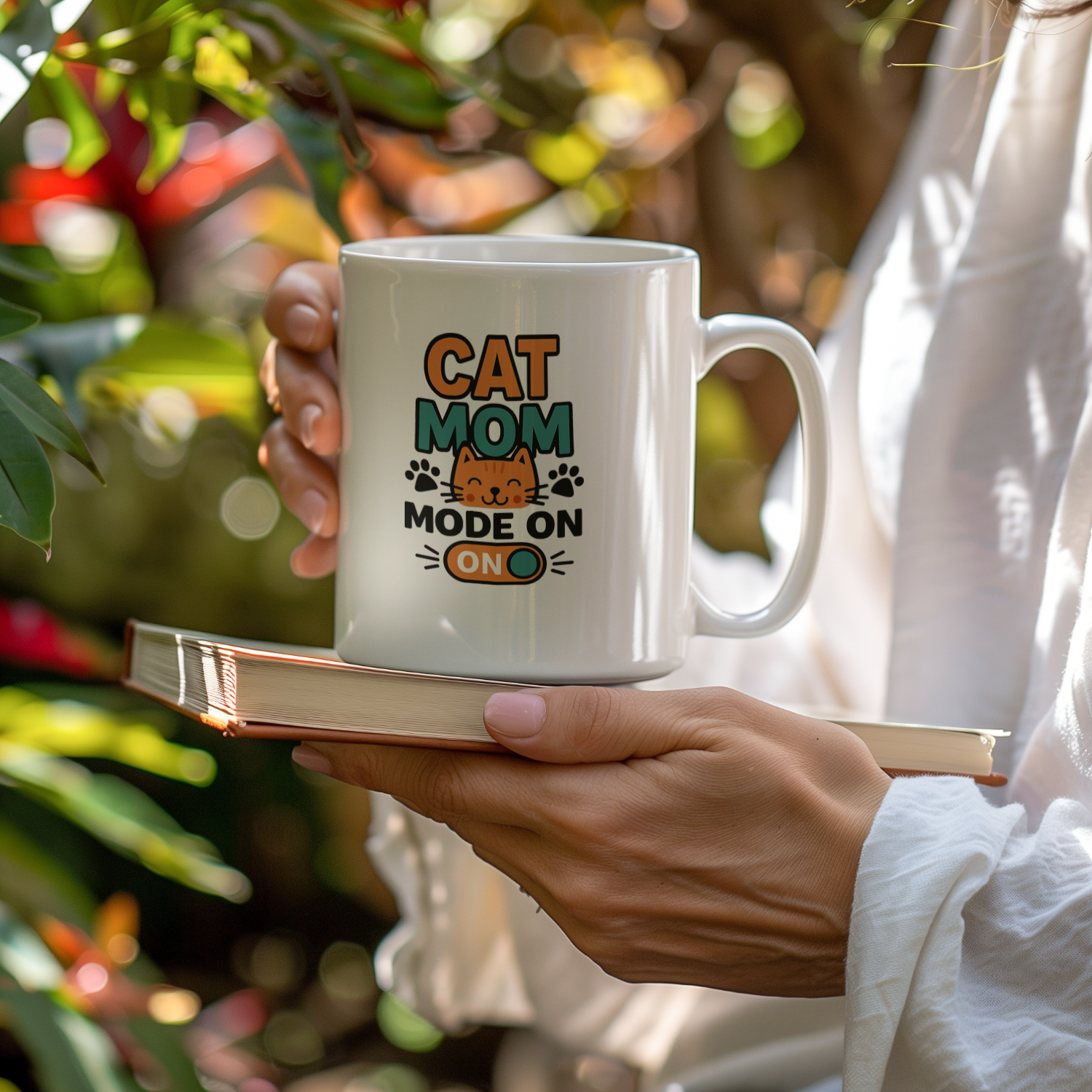 Life Is Better With A Cat Coffee Mug | Cat Mom Appreciation | Ceramic Mug