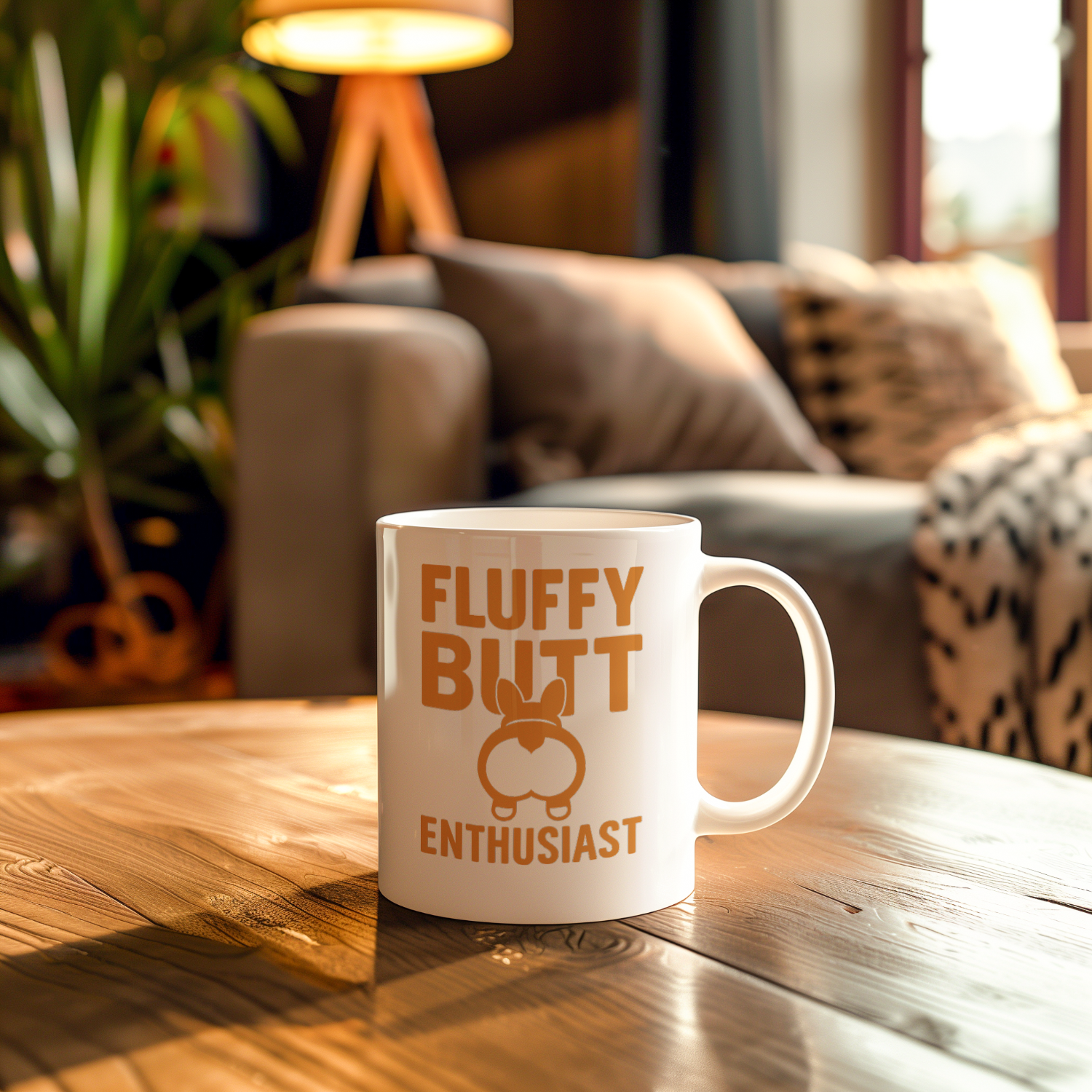 Corgi Mom Fluffy Butt Enthusiast Coffee Mug | Gift for Mom | Ceramic Mug