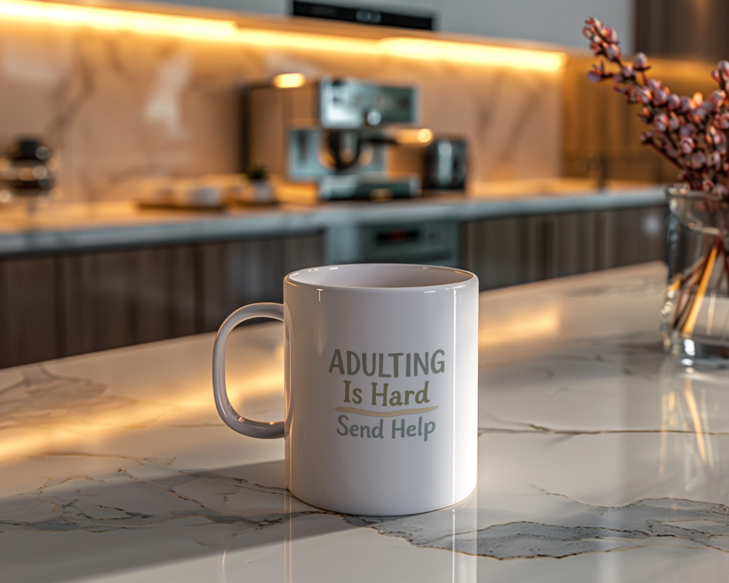 Did Not Order Adulting Coffee Mug | Funny Humor Gift | Ceramic Mug
