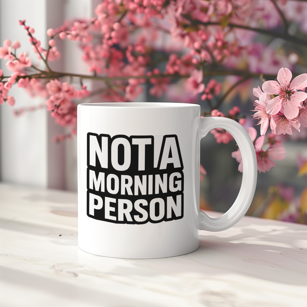 Do Not Speak Before Coffee Not A Morning Person Coffee Mug | Funny Gift | Ceramic Mug
