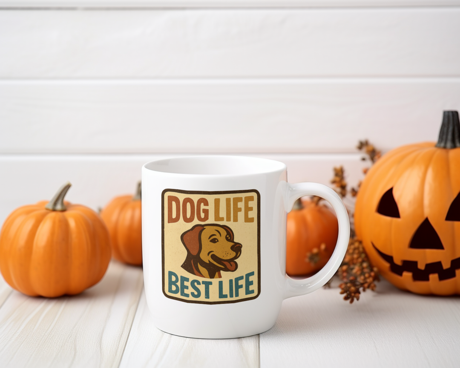 Dog Life Best Life Coffee Mug | Dog Owner Appreciation | Ceramic Mug