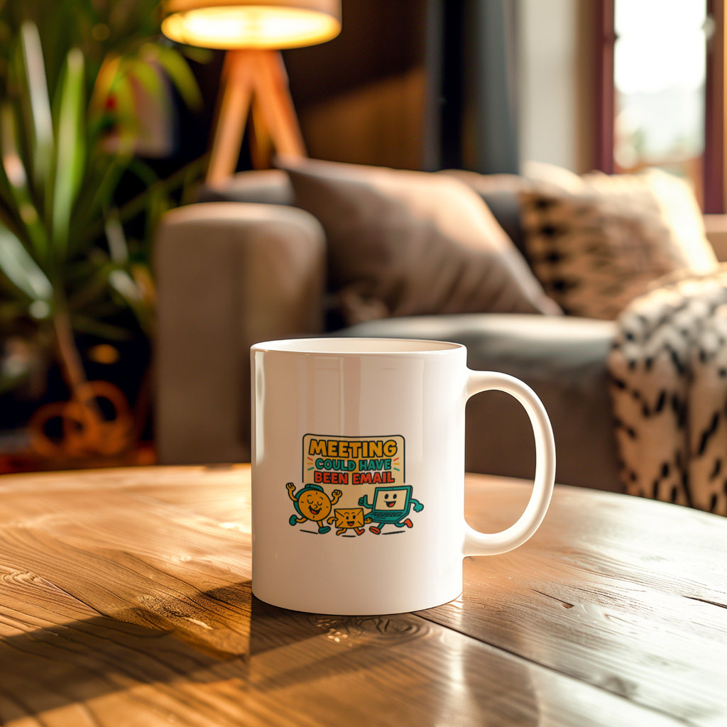 Office Survival Kit Contents Coffee Coffee Mug | Funny Office Gift | Ceramic Mug