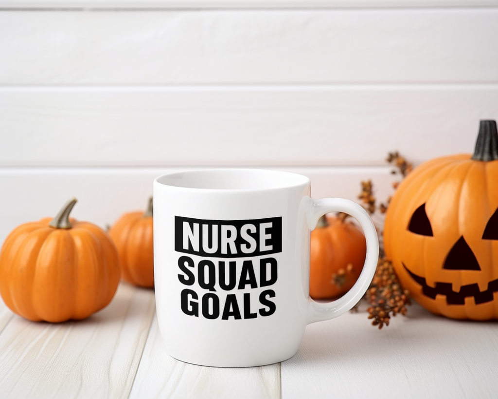 Nurse Squad No One Left Behind Coffee Mug | Nurse Team Appreciation | Ceramic Mug