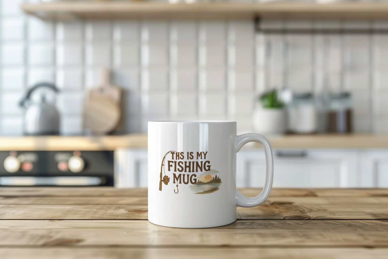 This Is My Fishing Mug Outdoors Coffee Mug | Fishing Lover Gift | Ceramic Mug