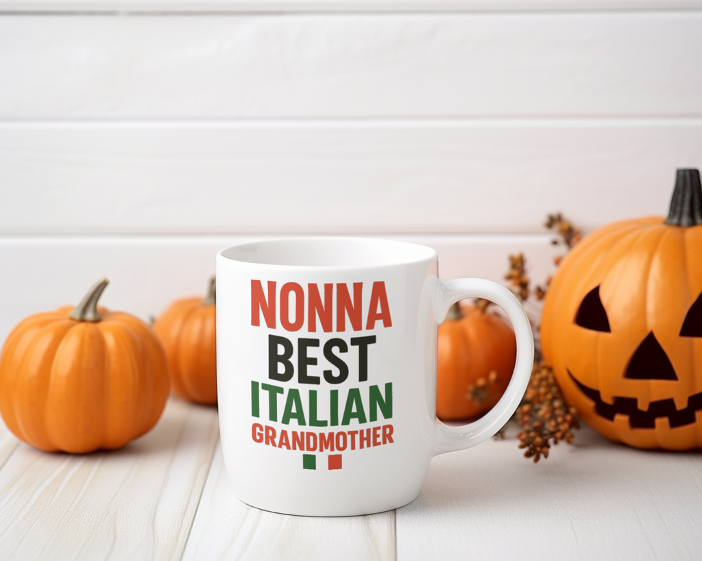 Nonna Best Italian Grandmother Coffee Mug | Unique Gift | Ceramic Mug