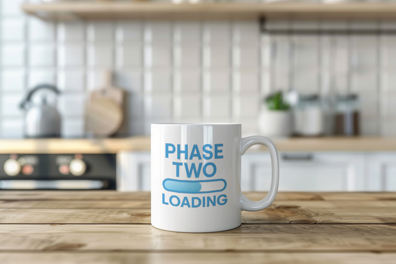 Empty Nester Phase Two Loading Coffee Mug | Unique Gift | Ceramic Mug