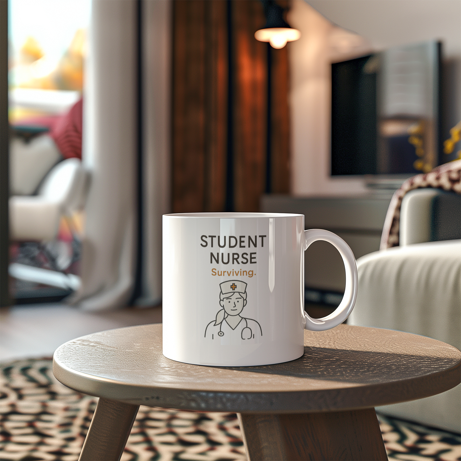 Future Nurse In Training Almost There Coffee Mug | Student Nurse Gift | Ceramic Mug