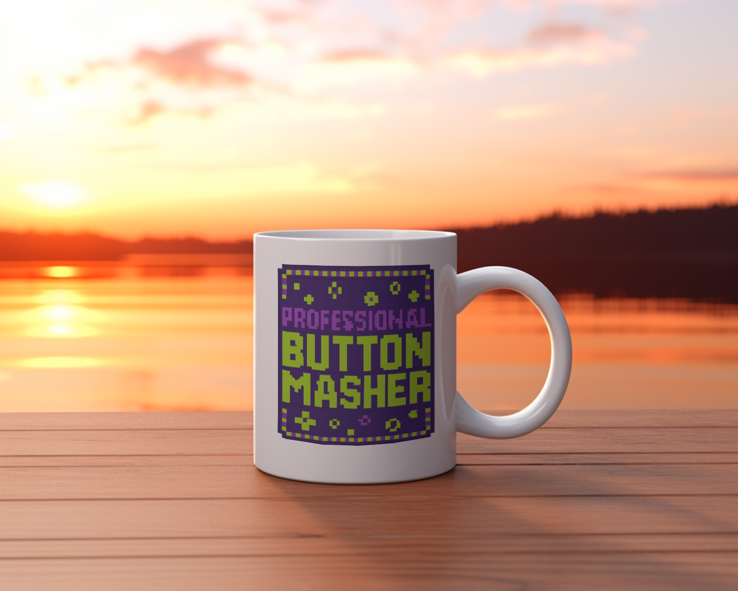 Professional Button Masher Coffee Mug | Unique Gift | Ceramic Mug