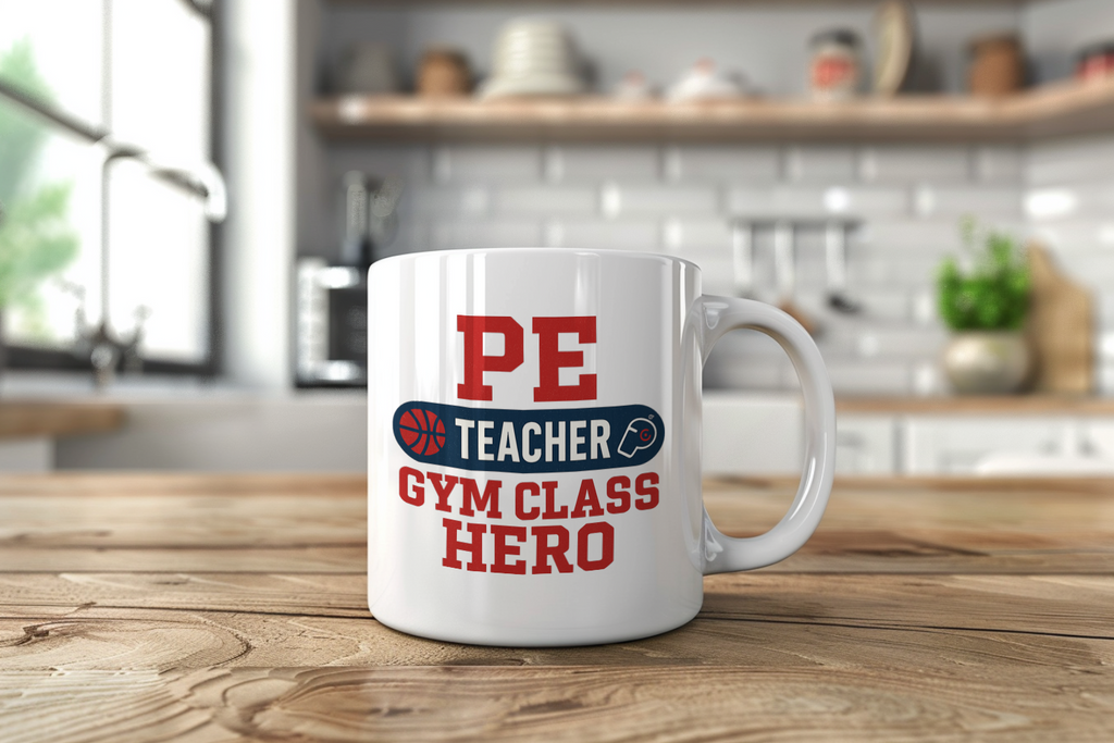 Physical Education Teacher Gym Class Hero Ceramic Mug