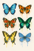 Watercolor butterfly collection | Printable Wall Art | Instant Download