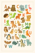 Alphabet animals poster — each letter with a cute animal | Printable Wall Art | Instant Download