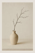 Minimalist still life with single vase and dried branch | Printable Wall Art | Instant Download