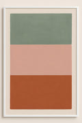 Minimalist abstract composition with large color blocks i... | Printable Wall Art | Instant Download
