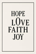 Typography poster with multiple inspiring words arranged ... | Printable Wall Art | Instant Download