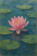 Water lily floating on still pond | Printable Wall Art | Instant Download
