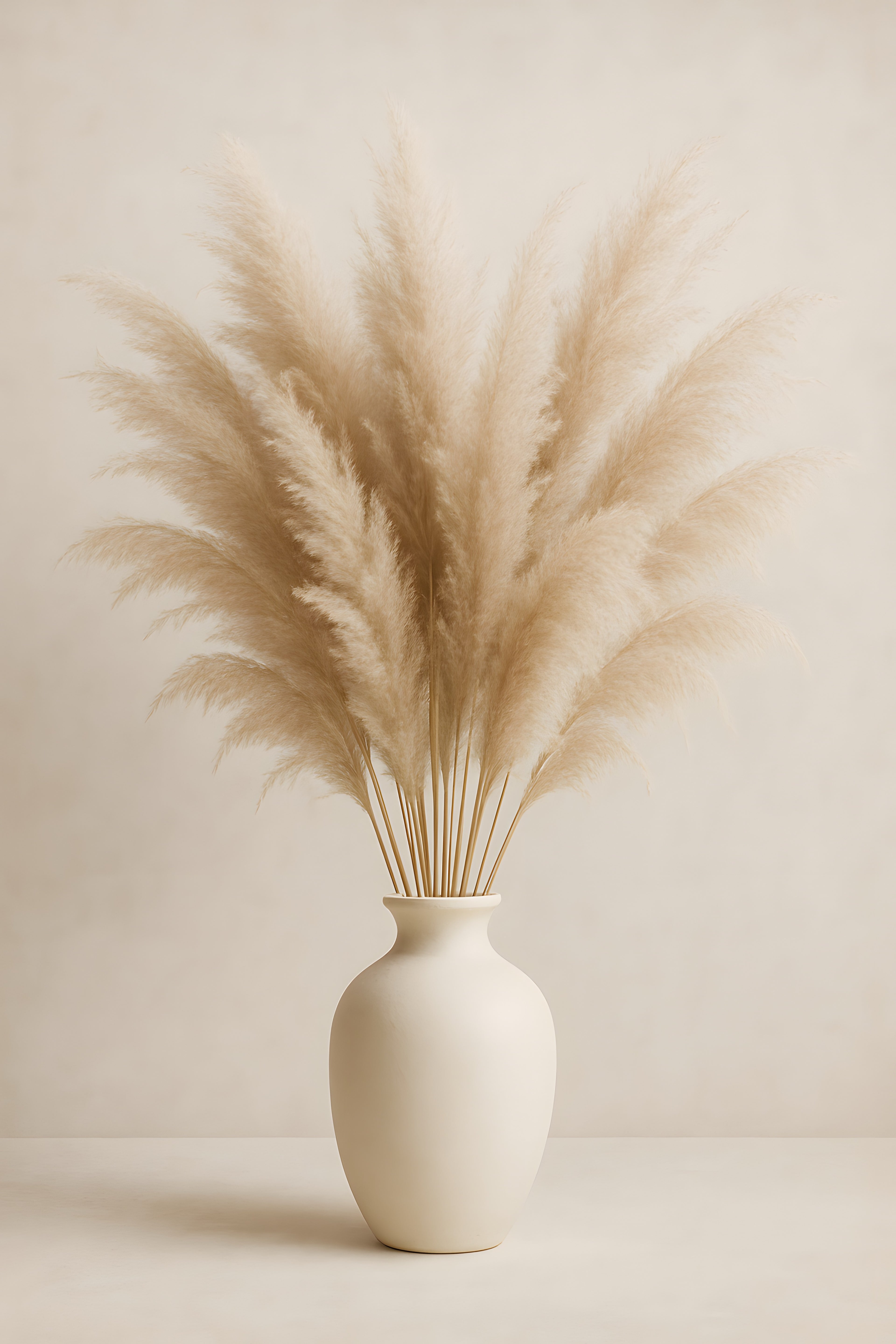Pampas grass bouquet in ceramic vase | Printable Wall Art | Instant Download
