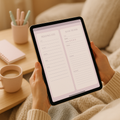 Reading Journal | Pastel | Digital PDF 2026 preview