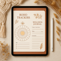 Self Care Planner | Boho | Digital PDF 2026 preview