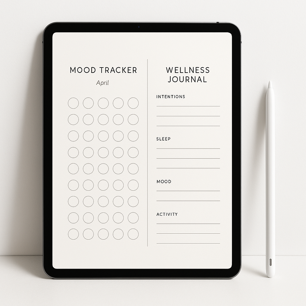 Self Care Planner | Minimalist | Digital PDF 2026 preview