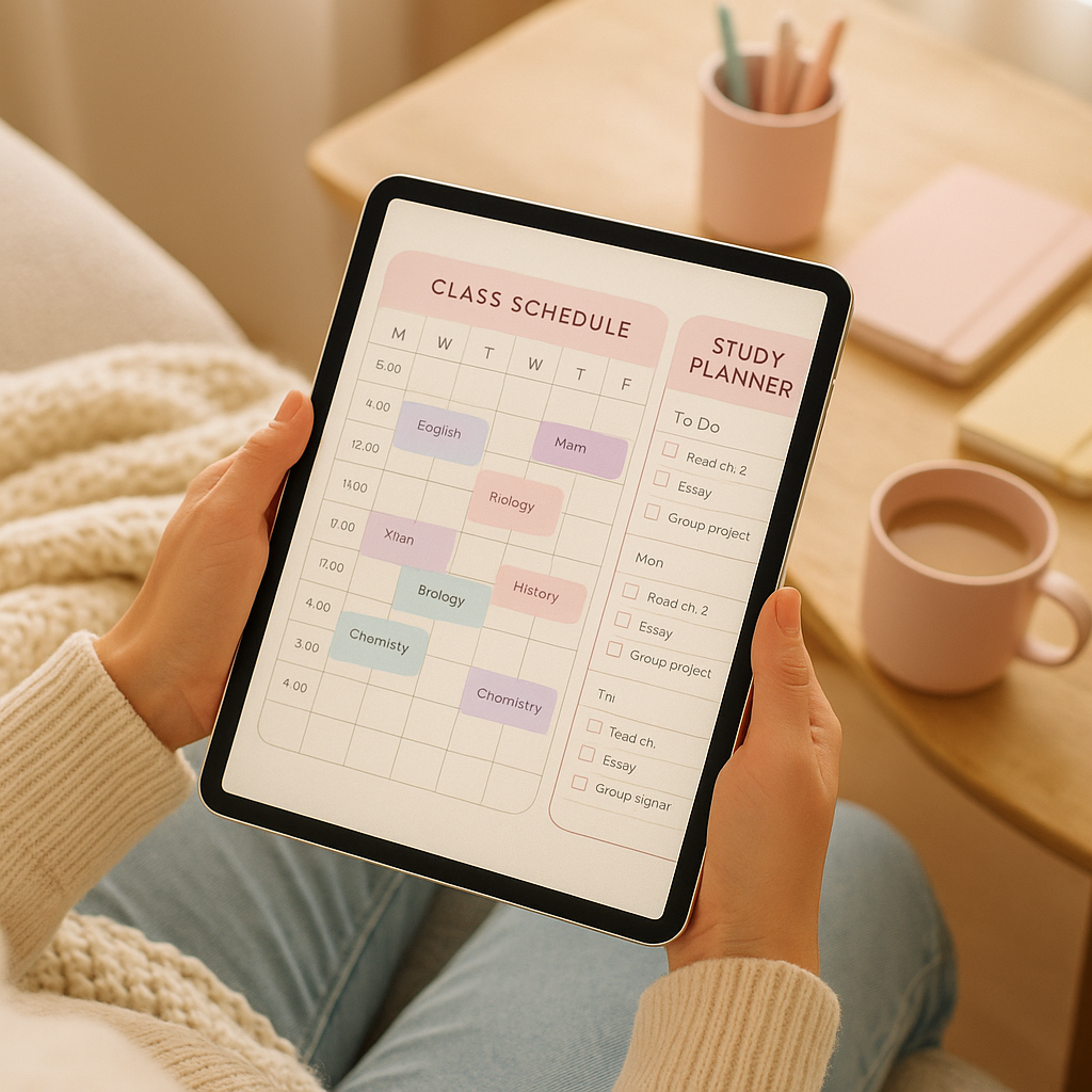 Student Planner | Pastel | Digital PDF 2026 preview