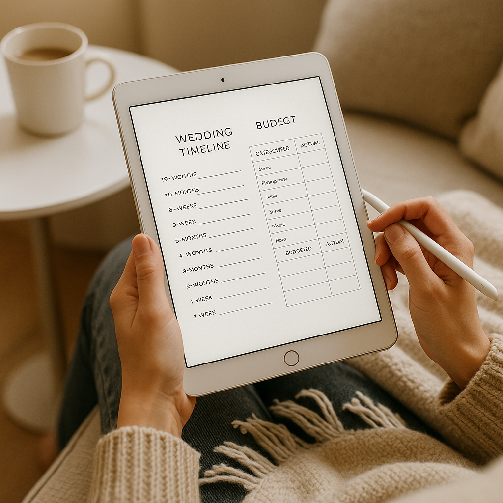 Wedding Planner | Minimalist | Digital PDF 2026 preview