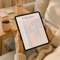 Weekly Planner | Pastel | Digital PDF 2026 preview